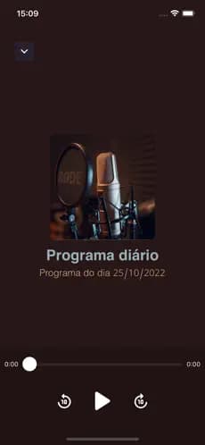 Player do Programa diário